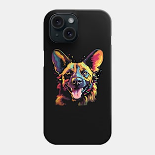 African Wild Dog Happiness Phone Case