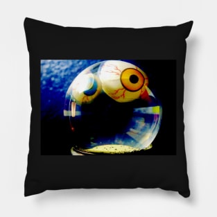 Eyeball Snowglobe Pillow