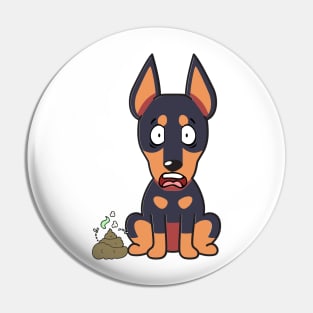 Funny alsatian smells poo poo Pin