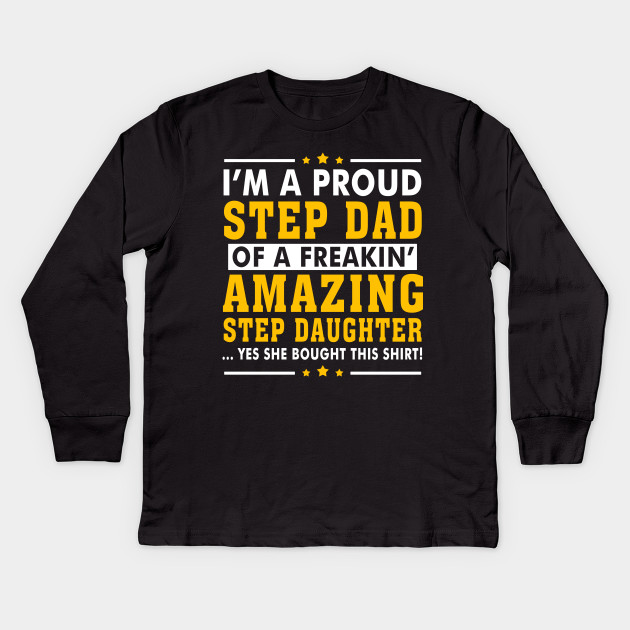 funny step dad t shirts