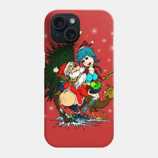 christmas santa claus Phone Case