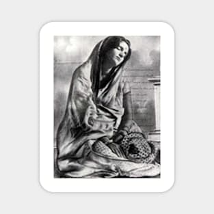 My consciousness has never associated itself with this temporary body | Anandamayi Ma Magnet