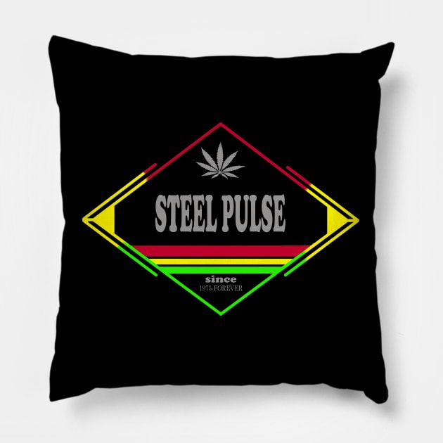 Steel Pulse Pillow by statham_elena