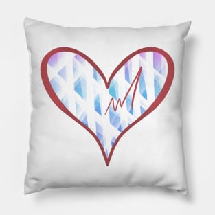 Rhythms of love Pillow