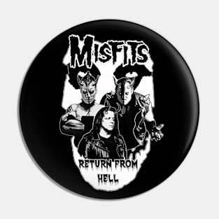 Misfits - Return from hell Pin