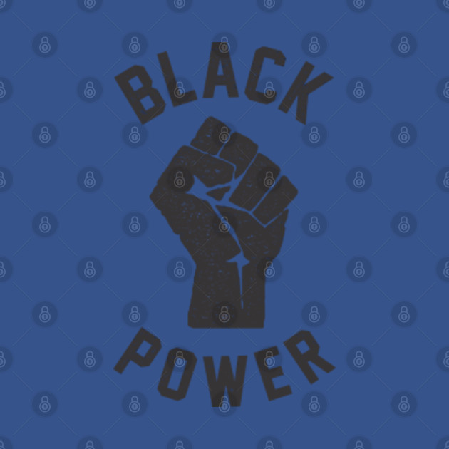 Black Power Fist Vintage - Black Power - T-Shirt