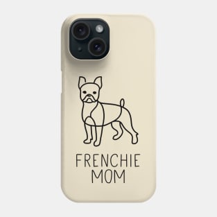 Frenchie Mom Line Art Phone Case