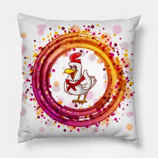 Happy chicken Pillow