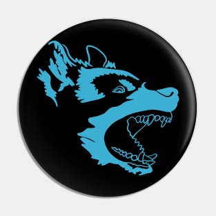 Angry Dog Barking German Shepherd Rescue Puppy Bark Pin