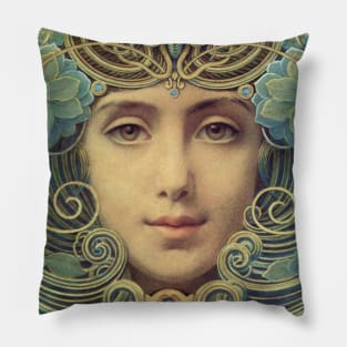 Mask by L.W.Hawkins Pillow