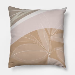 Beauty of Abstracts #minimalism #digitalart Pillow