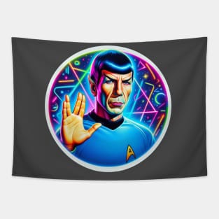 Live Long and Prosper Tapestry