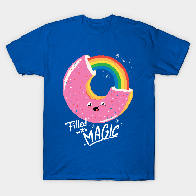 Filled With Magic - Donut - T-Shirt