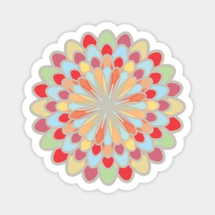 Flower Tiers 13 Magnet