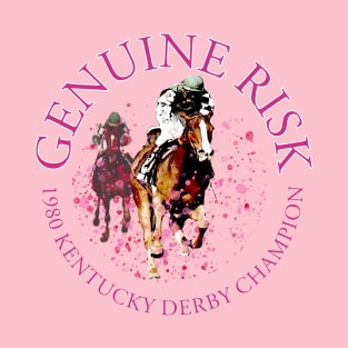 Filly Genuine Risk 1980 Kentucky Derby Champion design T-Shirt