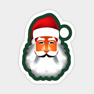 Santa Claus Merry Christmas Magnet