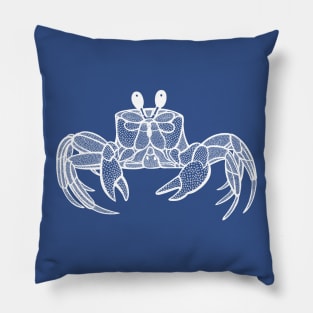 Atlantic Ghost Crab - cute and cool animal design - dark colors Pillow