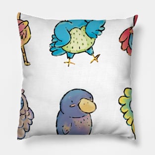 Bird buds Pillow