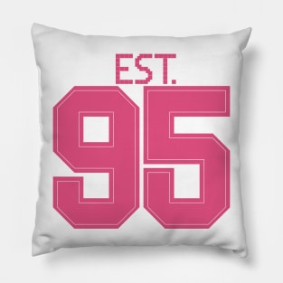 Est. 95 pink Pillow