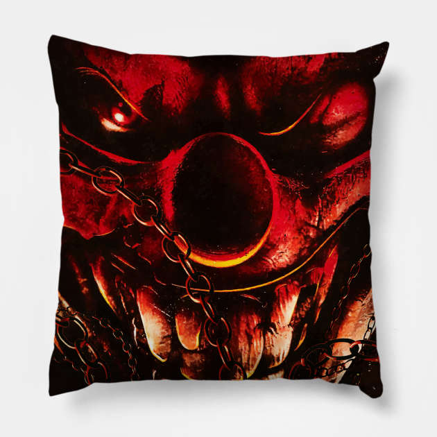 Twisted Metal Ultimate Pillow by syanart