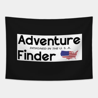 Adventure Finder American Flag Tapestry