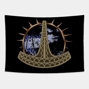 Ukonvasara Hammer of Finnish Thunder God Ukko Tapestry