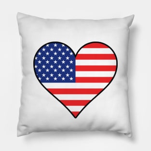 I Love America Pillow