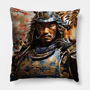 samurai warrior Pillow