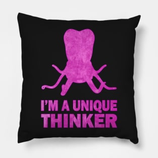 Mighty Outrage Thinker Eye Voodoo Design Pillow