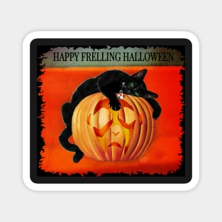 Happy Frelling Halloween Magnet