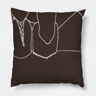 Moonrise (white) Pillow