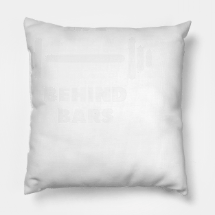 Funny Bodybuilding Barbell T-Shirt Pillow