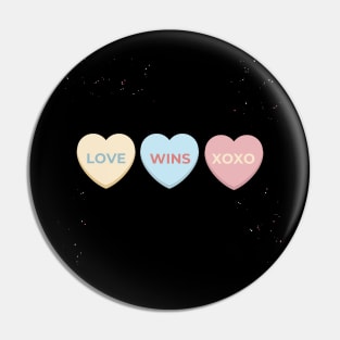 love wins xoxo Pin