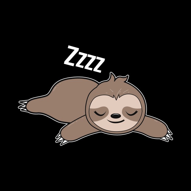 Sleeping Sloth by Imutobi