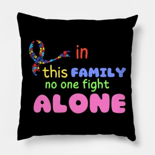 Autism awareness, autism strong, autism fighter Pillow