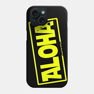 Aloha Hawai'i Nei (yellow) by Hawaii Nei All Day Phone Case