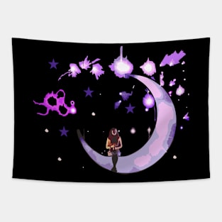 Aesthetic Olivia black Tapestry