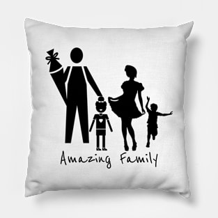 Amazing Family Style Shirt Pillow