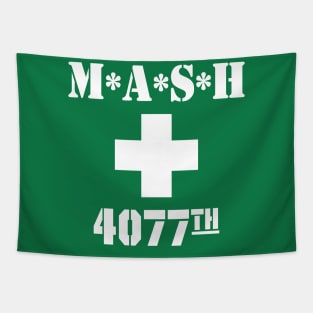 MASH m*a*s*h White Cross 4077th Korea Tapestry