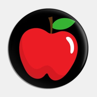 Red apple Pin