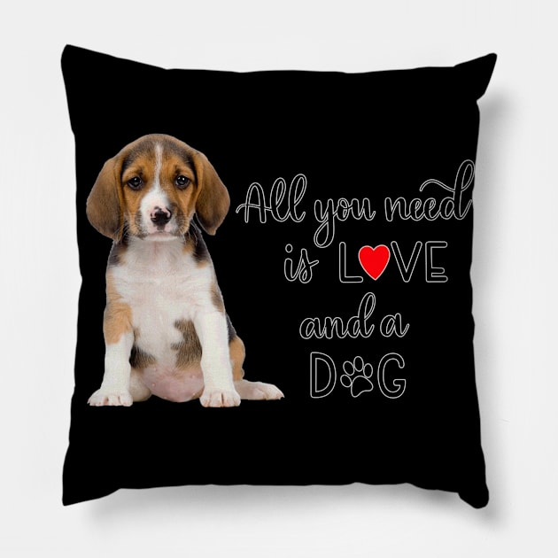 All You Need Is Love And A Dog Pillow by gdimido