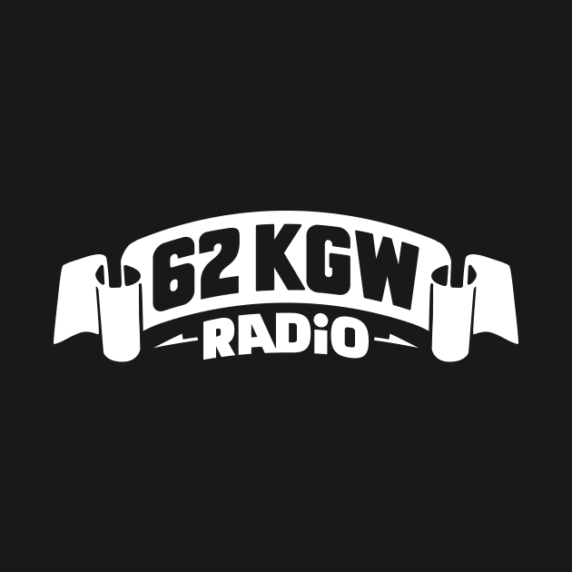 1975 - 62 KGW Radio (White on Orange) by jepegdesign