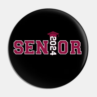 Senior 2024 Graduation Back To School Pin