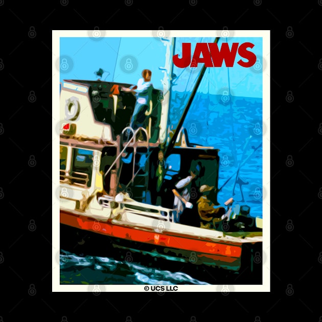 Jaws movie poster by SerenityByAlex