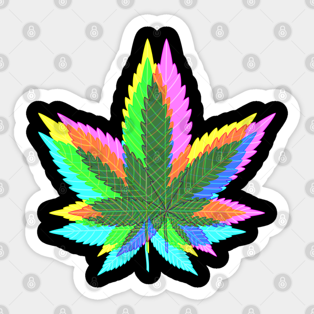 Pot Leaf Sticker Decal Hologram Psychedelic 420 Weed Cannabis Marijuana 4 x 4 Stickeroonie Pot Leaf Sticker Decal Hologram Psychedelic 420 Weed Cannabis Marijuana 4 x 4 Stickeroonie