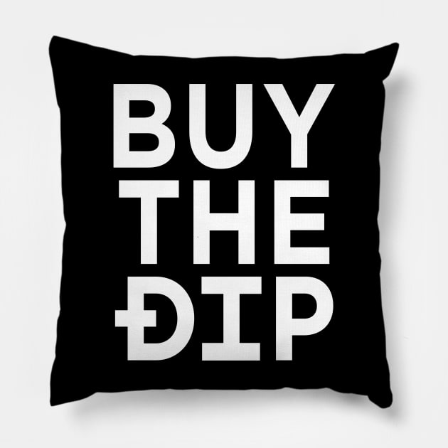 Buy The Dip Pillow by DogeArmy