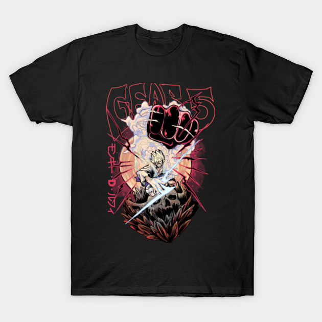 Gear 5 luffy - Anime And Manga - T-Shirt | TeePublic