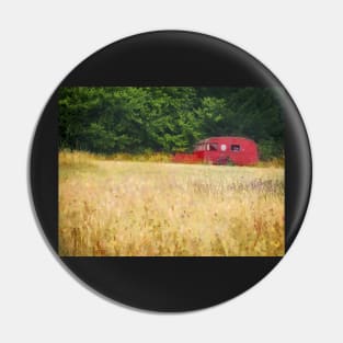 The Red Caravan Pin