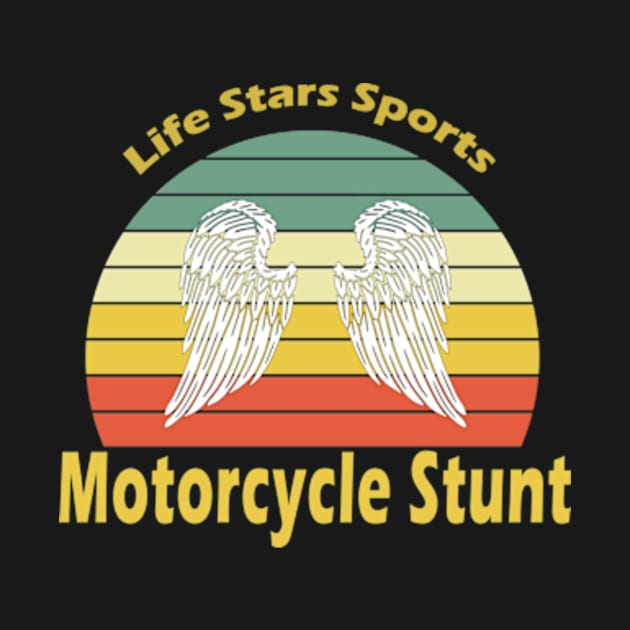 Motorcycle Stunt by My Artsam