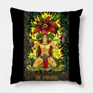 The Emperor. Magic Gate Tarot Card Design. Pillow